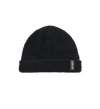 Black ribbed woolly hat