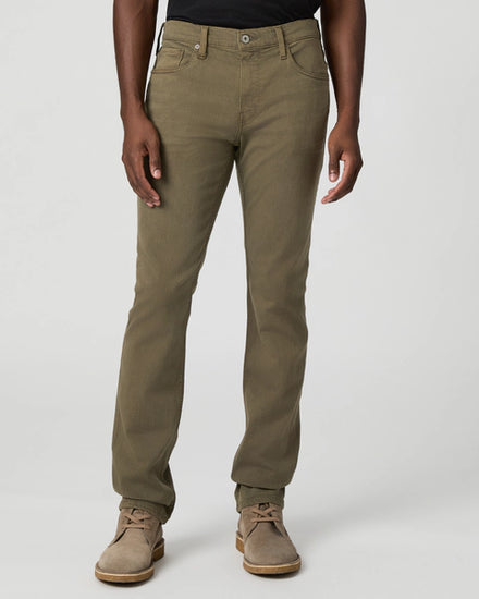 slim leg mens khaki jeans from paige