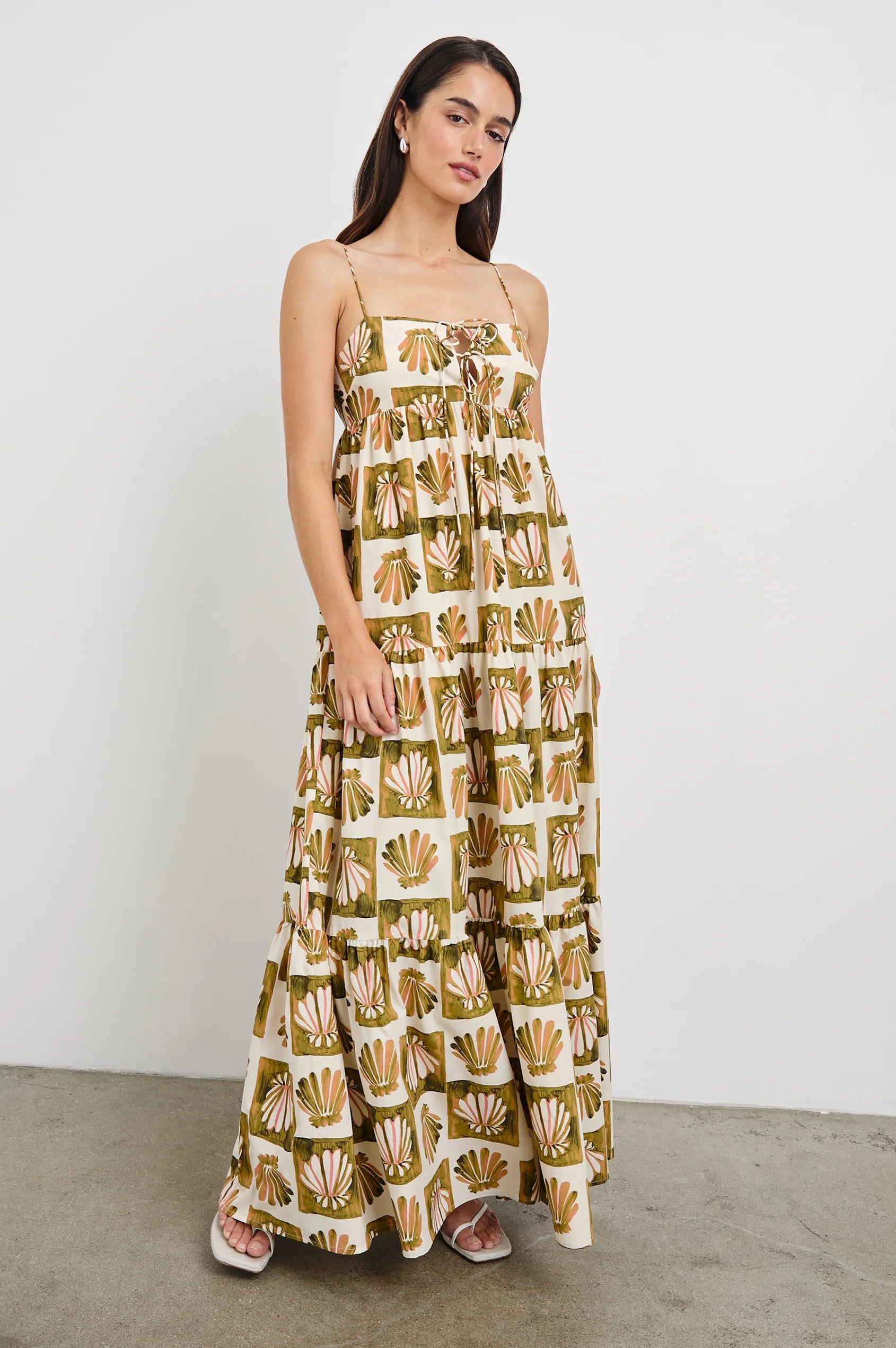 Checkered Top Shell Mica Dress Checkered Shells – Sass & Edge