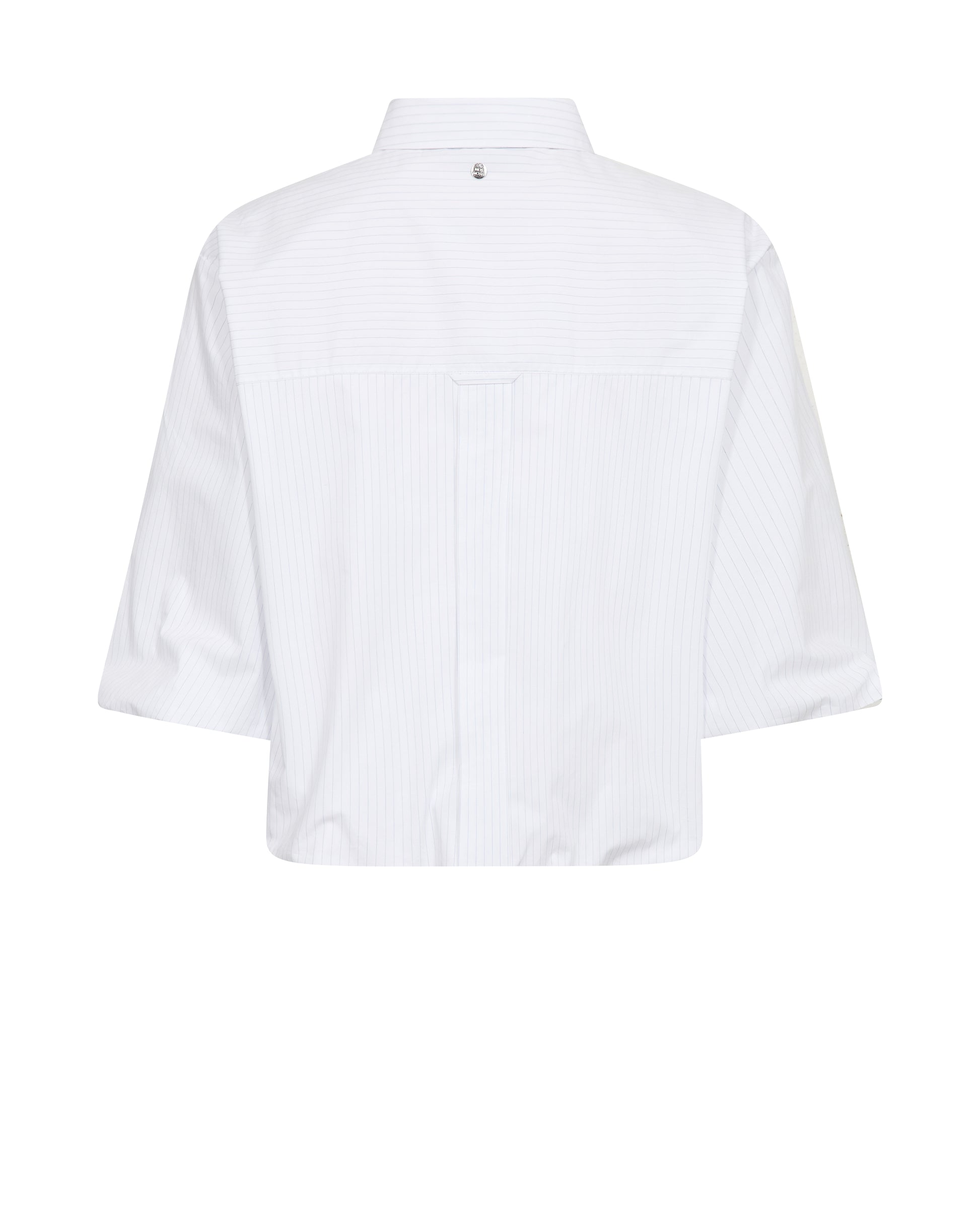 White shirt on a white background