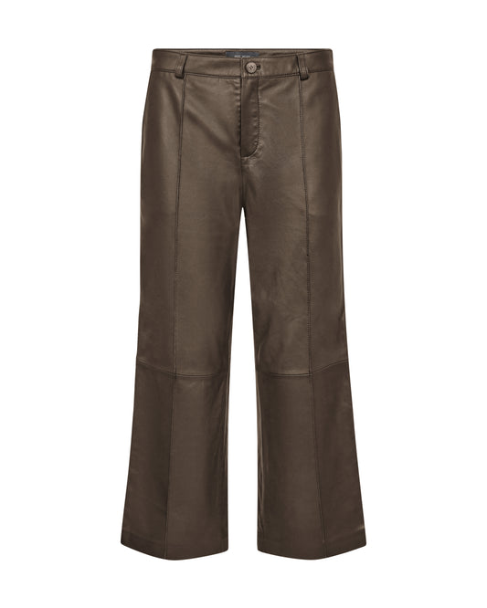 MMComo Cropped Leather Pant Delicioso