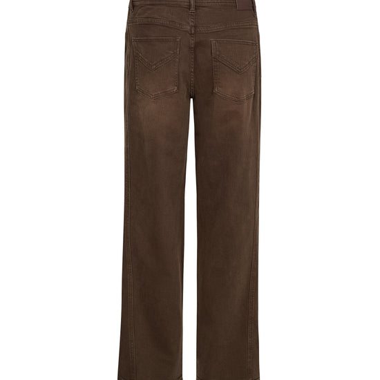 Brown pants on a white background