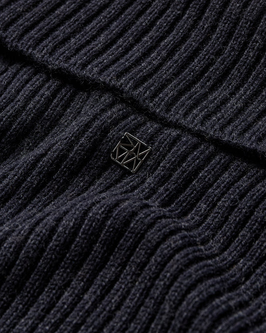MMTova Wool Neck Warmer Dark Navy