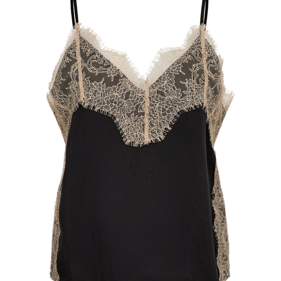 lace trimmed camisole top from mos mosh