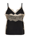 Rear view of lace trimmed camisole top from mos mosh