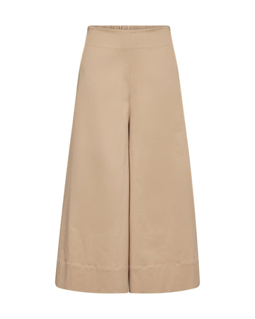 Beige trousers on a white background