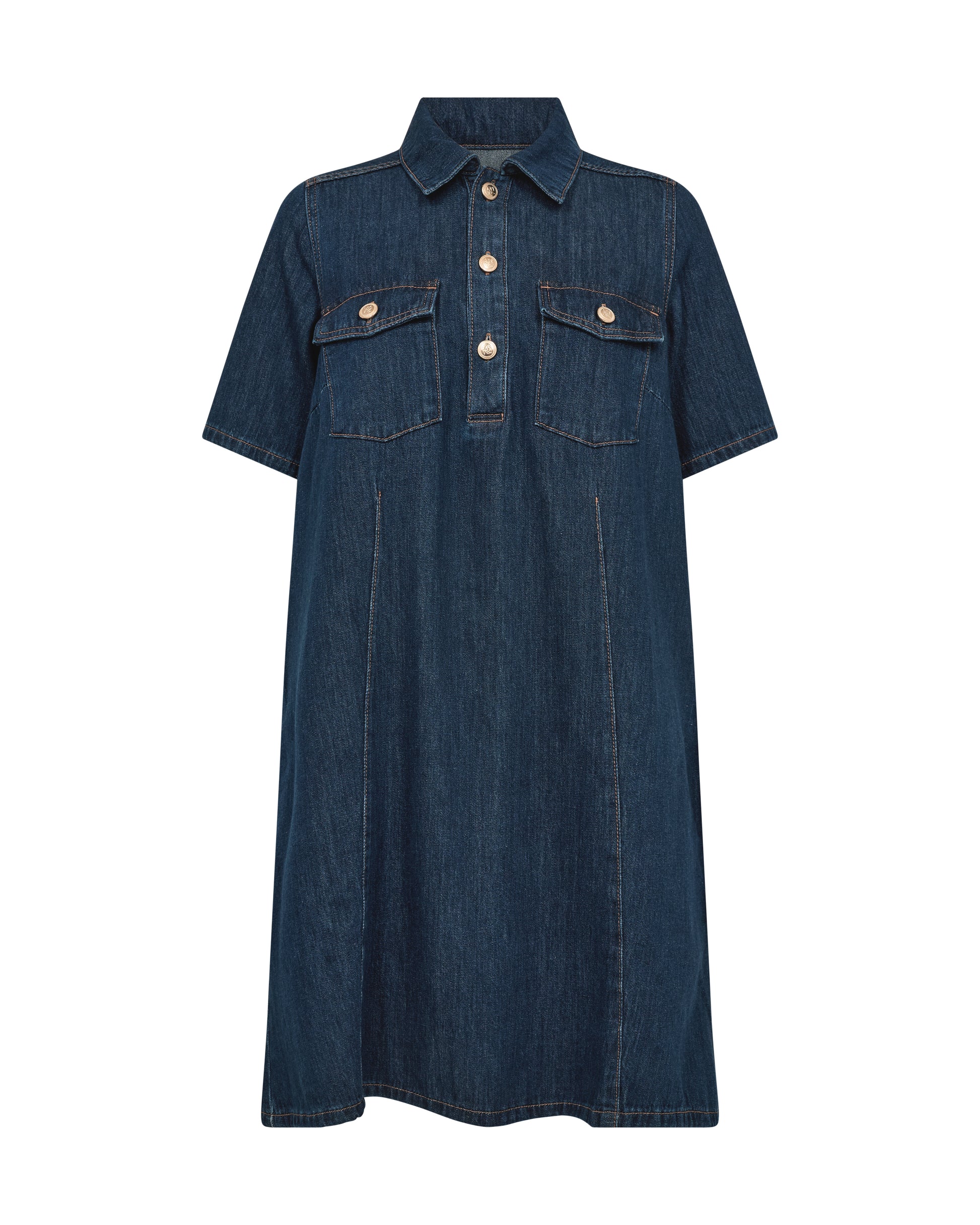 MMBiba East Dress Dark Blue – Sass & Edge