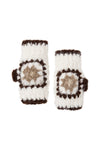 Madison Hand Knit Gloves Oak Brown