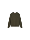 dark green round neck sweatshirt 