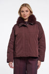 Nanne Short Jacket Fudge Cloak