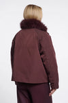 Nanne Short Jacket Fudge Cloak