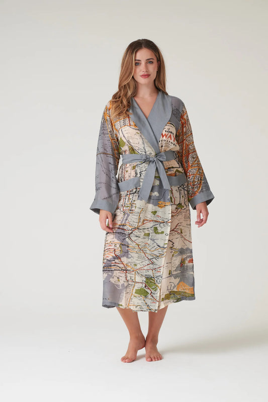 New York City Map Gown