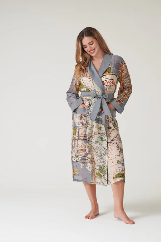 New York City Map Gown