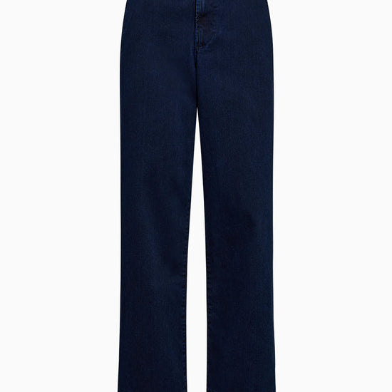 dark blue wide leg jeans from pieszak