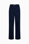 dark blue wide leg jeans from pieszak