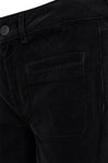 Cara 70s Baby Cord Jeans Black