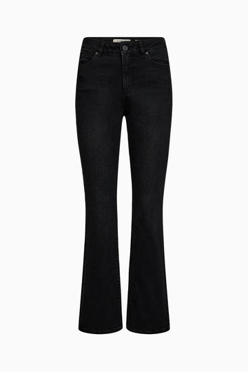 Black jeans on a white background