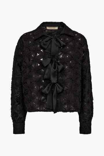 Lexie 3D Chiffon Tie Jacket