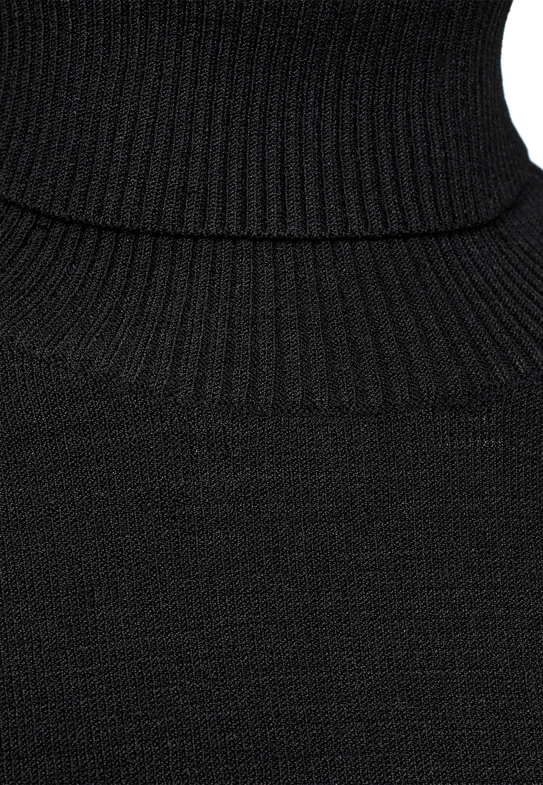 Close up of neckline