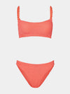 Phoebe Underband Bikini Metallic Coral