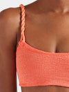 Phoebe Underband Bikini Metallic Coral