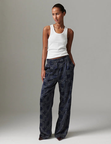 Phoebe Trousers Dark Sapphire