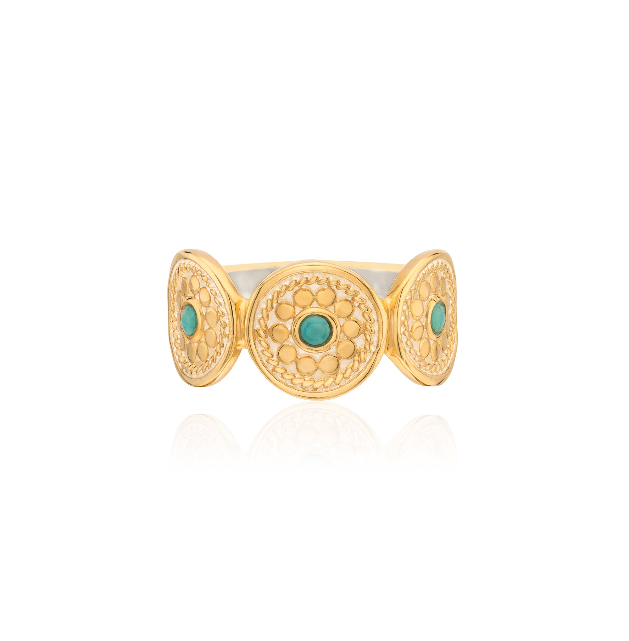 Flora Multi-Disc Ring – Sass & Edge