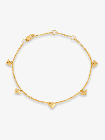 Rachel Jackson gold bird bracelet