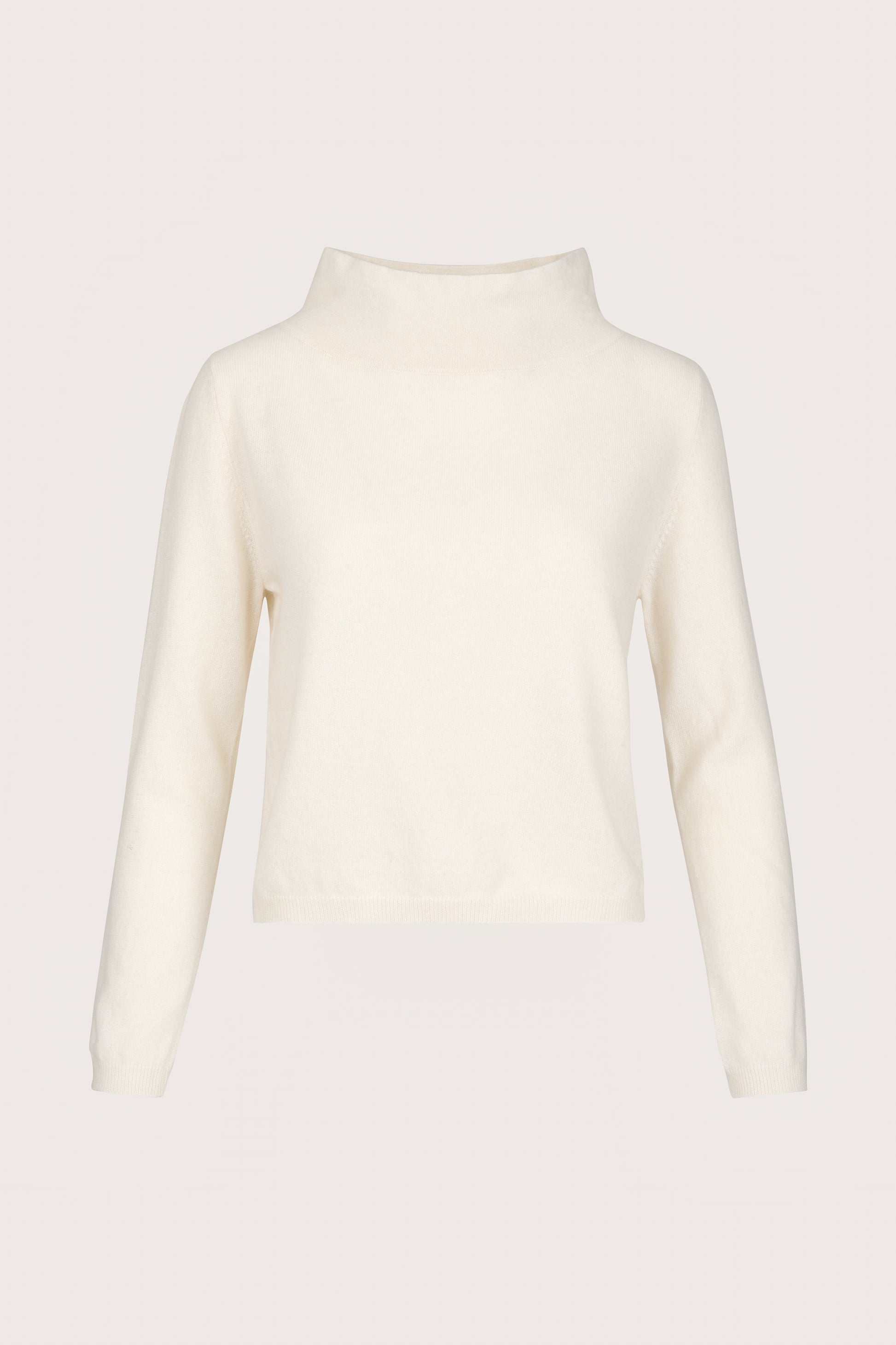 White open neck jumper