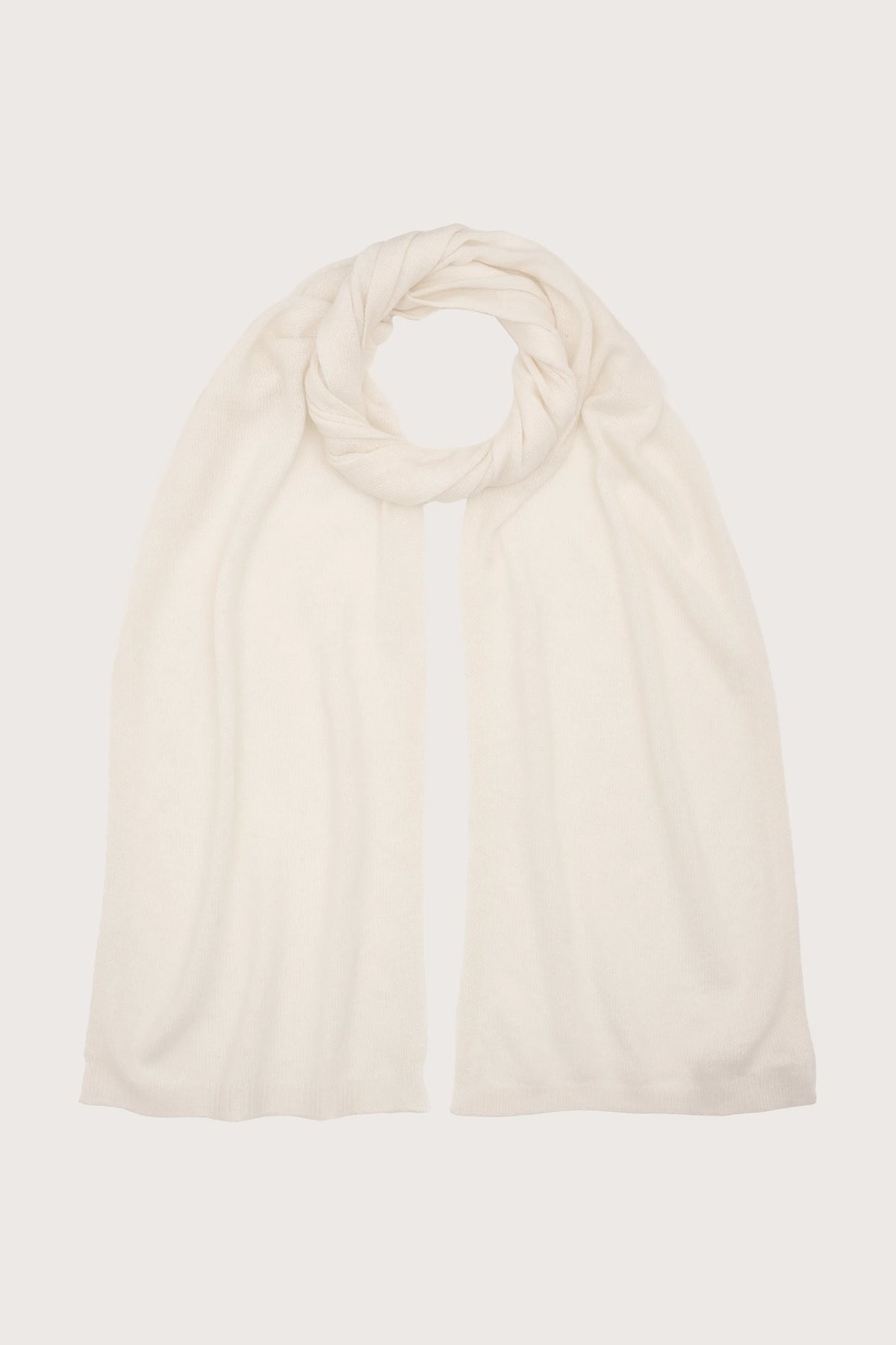 White scarf 