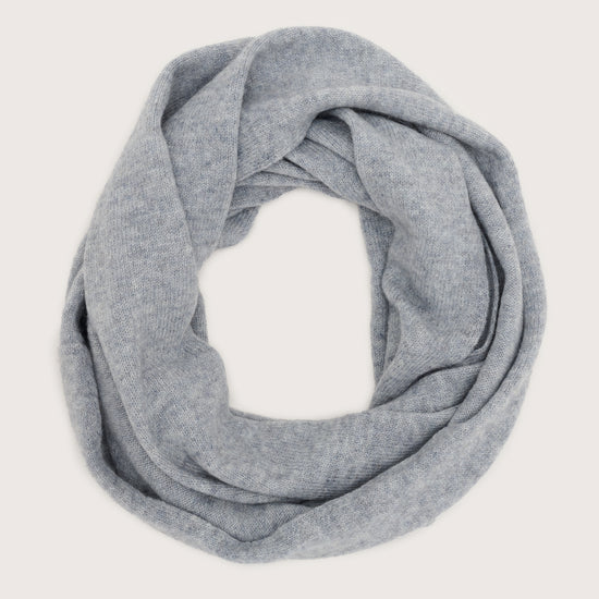 grey cashmere snood