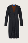 Flyn Long Cardigan Charcoal