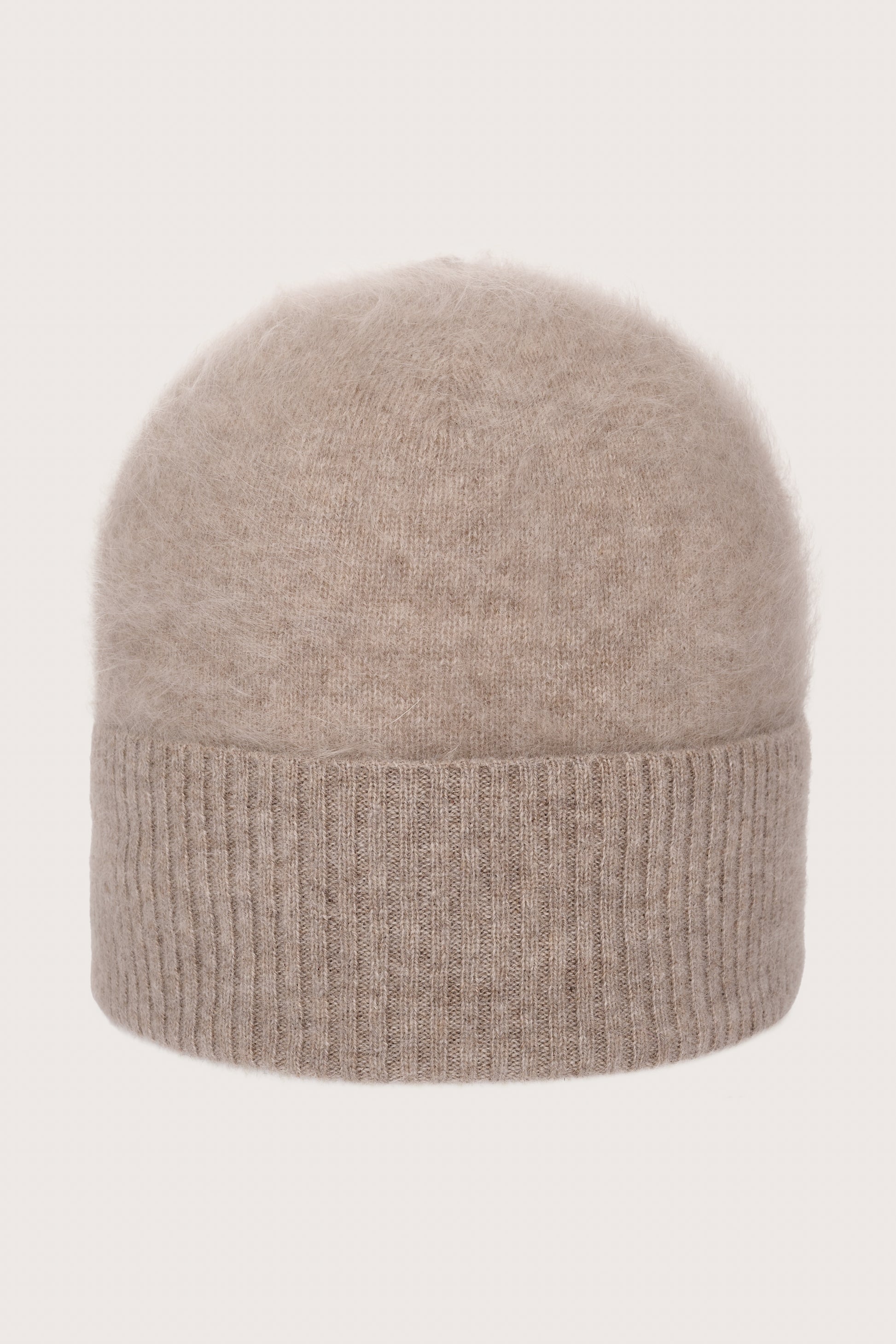 Light chestnut cashmere beanie from Absolute Cashmere