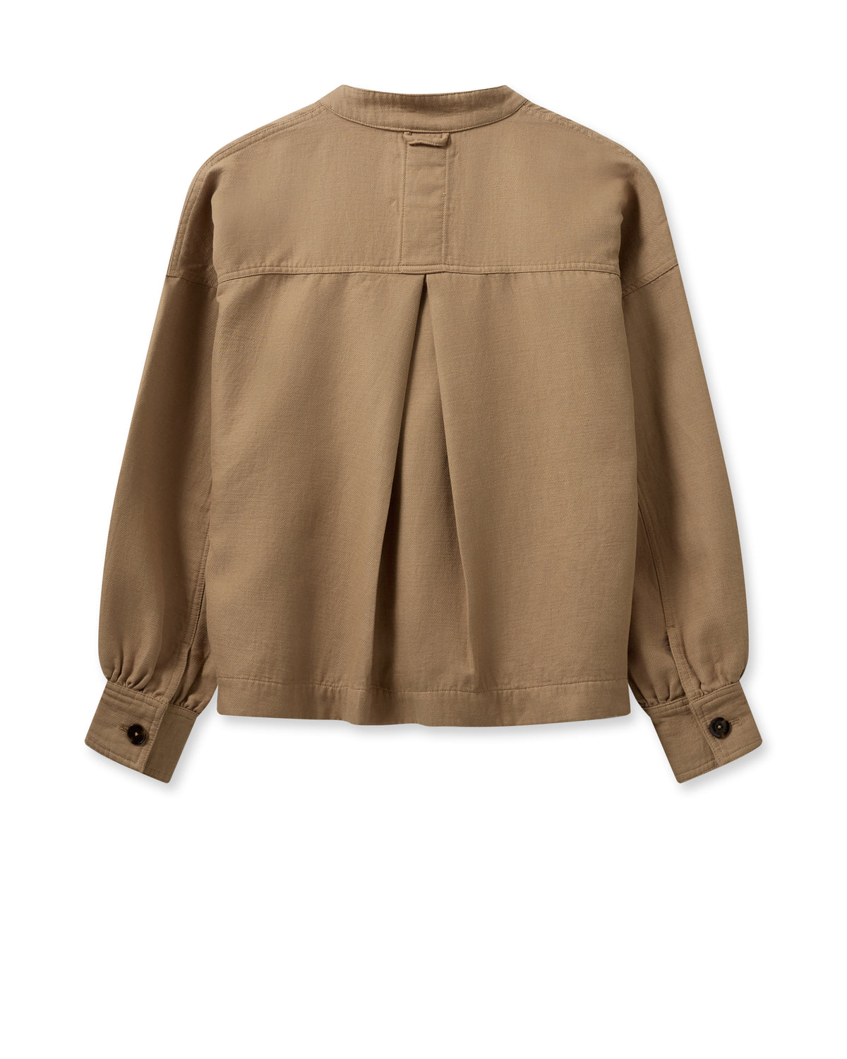 Camel brown linen jacket