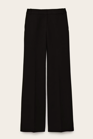 black wide leg formal trousers from ba&sh