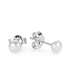 small pearl stud earrings from claudia bradby