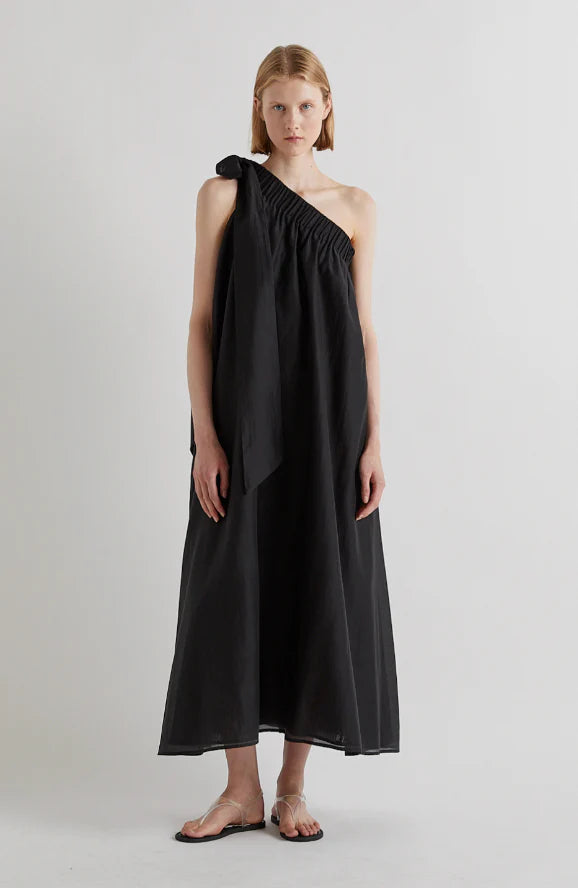 One Shoulder Dress Black – Sass & Edge