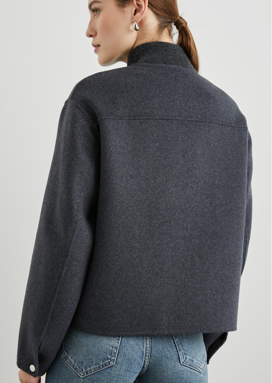 Rear of jacket