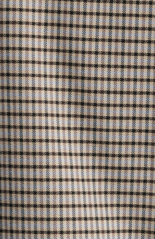 Close up of the colour of the check