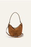 Tan suede bag