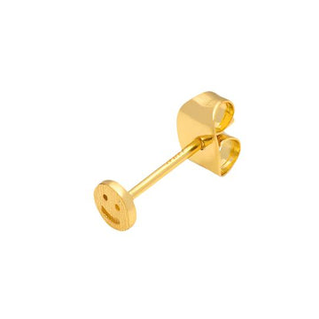 Smiley Earring Gold