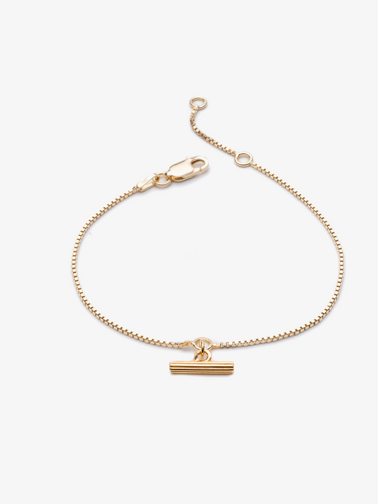 mini malachite gold bracelet on a delicate chain and lobster clasp from rachel jackson