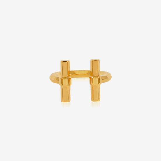 gold adjustable t bar ring from rachel jackson