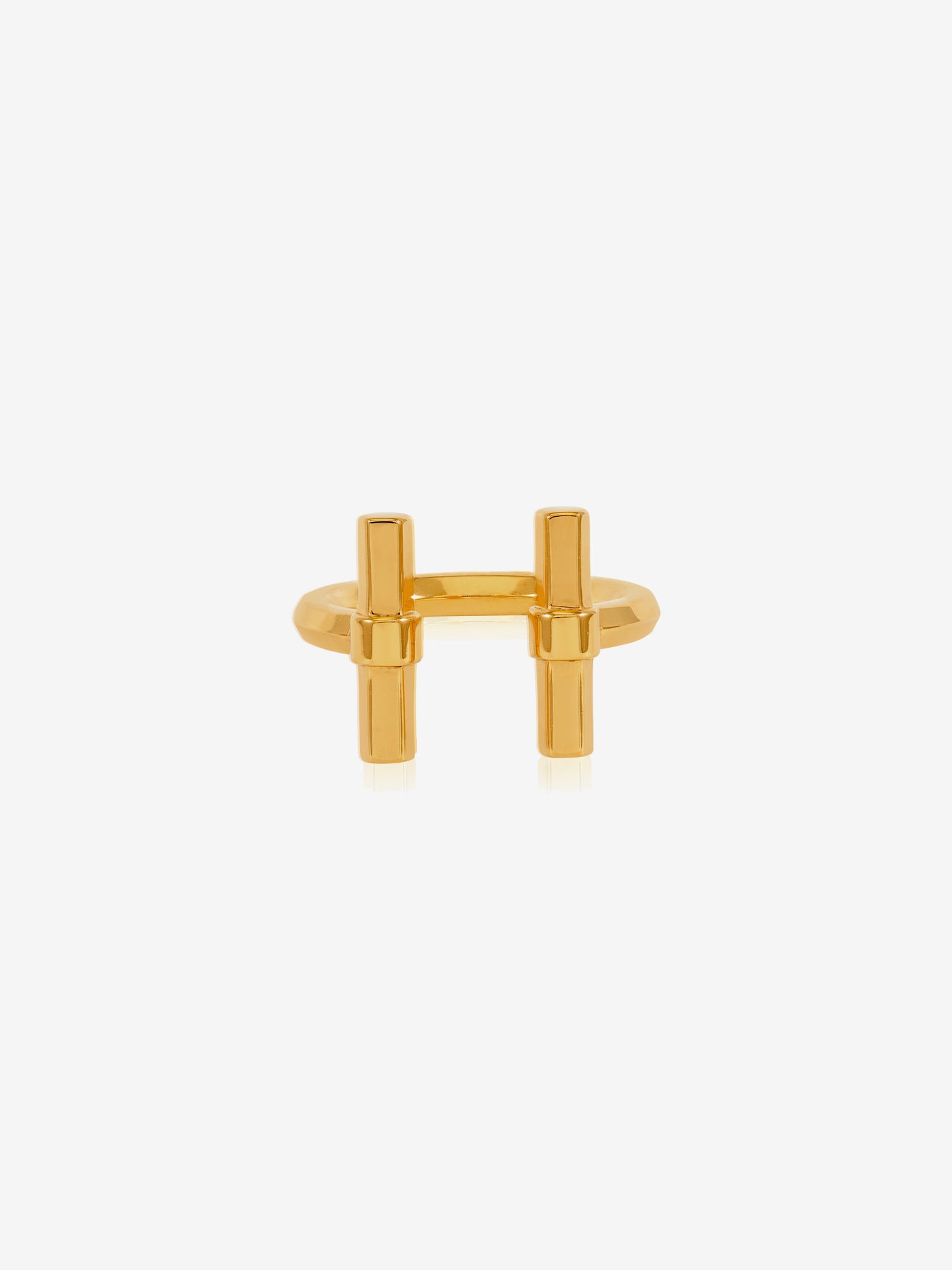 gold adjustable t bar ring from rachel jackson