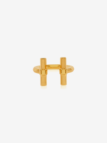 gold adjustable t bar ring from rachel jackson