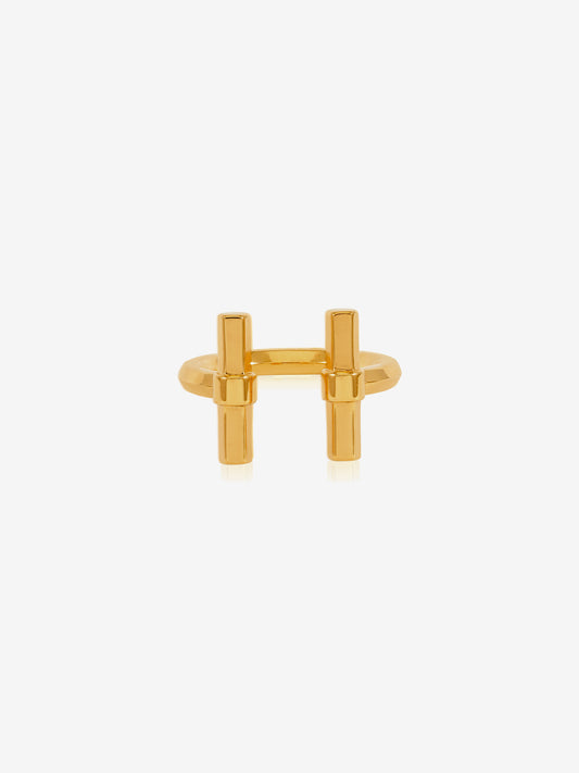 gold adjustable t bar ring from rachel jackson