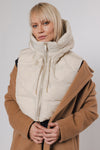 Tabita Hood Collar Birch