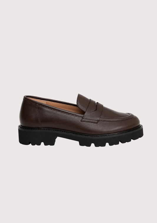 Chunky Loafer Brown Leather