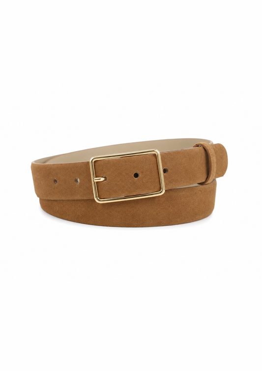 Ava Belt Suede Cappuccino