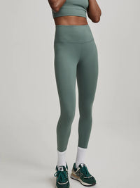 Green gym leggings